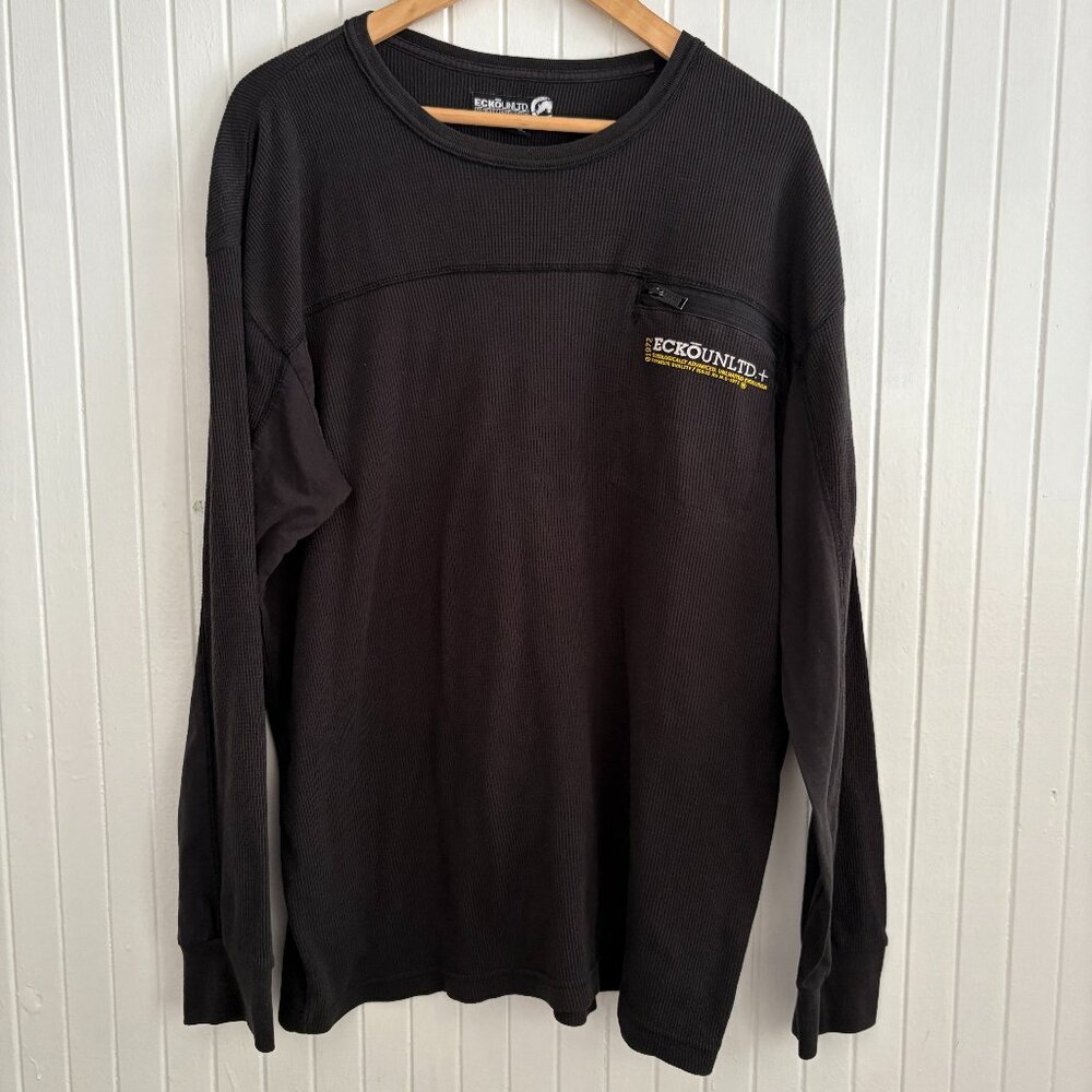 Ecko Unlimited Waffle Thermal Long Sleeve Shirt